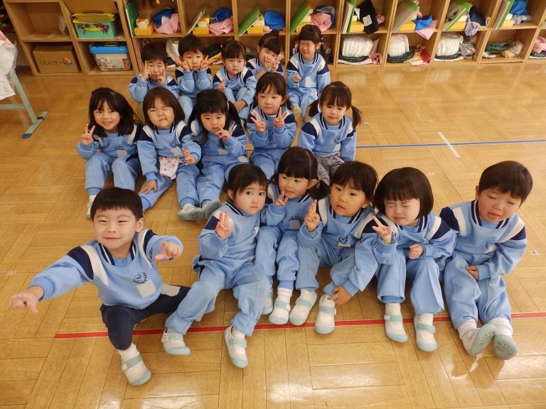 保育の様子　⑲　もも組