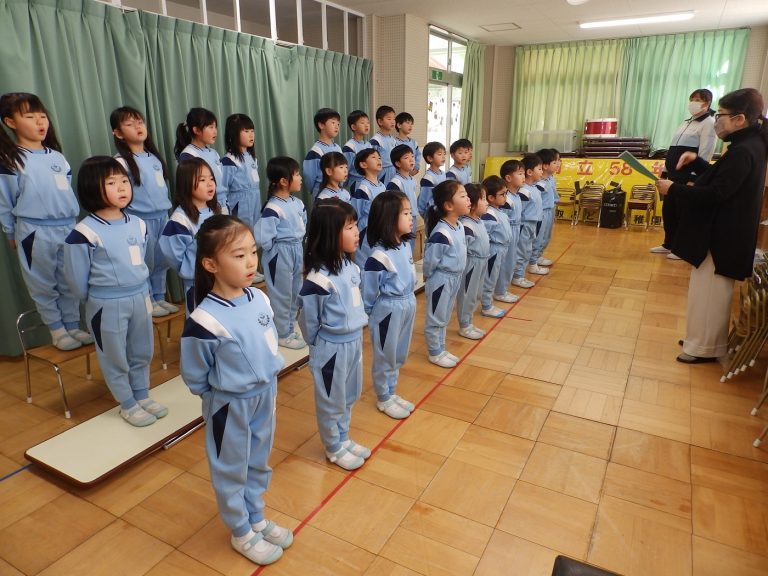 音楽指導　⑪　すみれ組