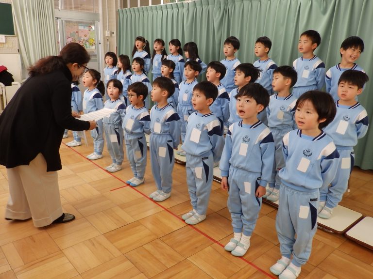 音楽指導　⑫　すみれ組