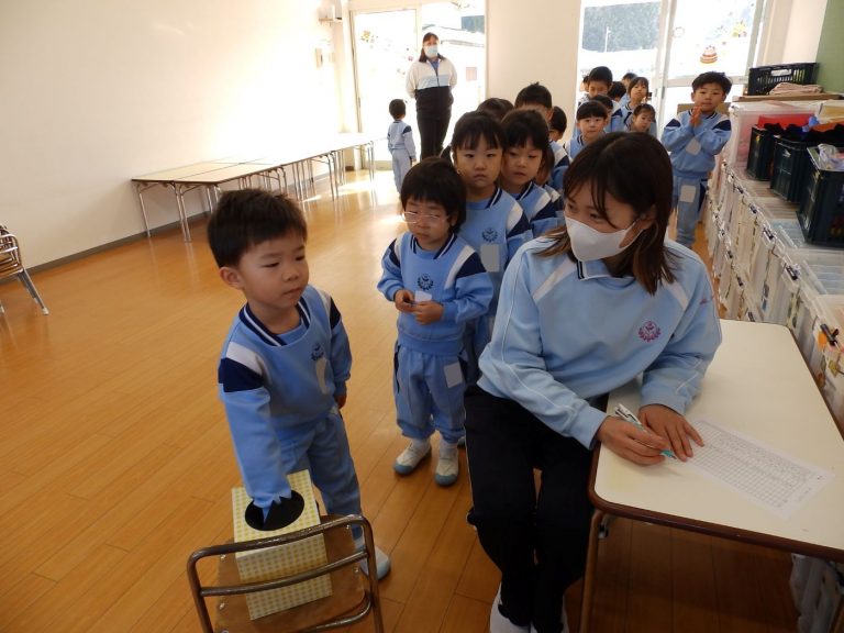 発表会座席抽選会　⑨　まつ組