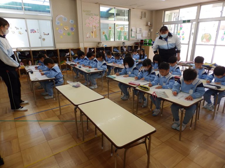 硬筆クラブ　⑪　年長組