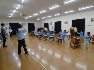 鼓笛指導　①　れんげ組