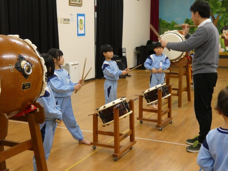 和太鼓指導　④　れんげ組