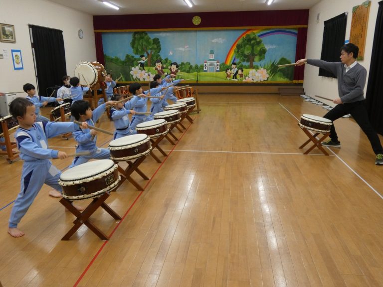 和太鼓指導　⑤　れんげ組