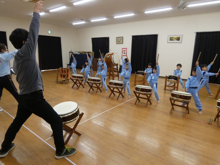 和太鼓指導　⑥　れんげ組