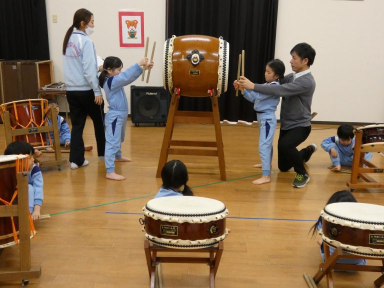 和太鼓指導　⑦　れんげ組