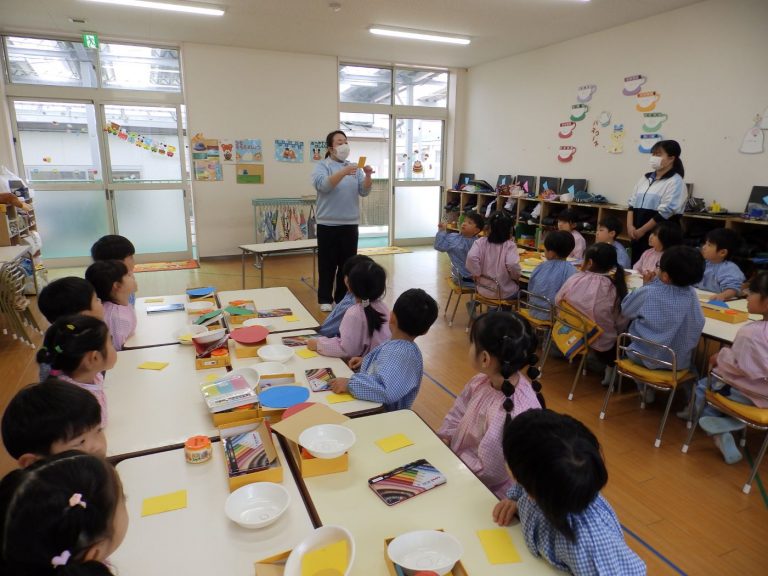 保育の様子　①　たけ組