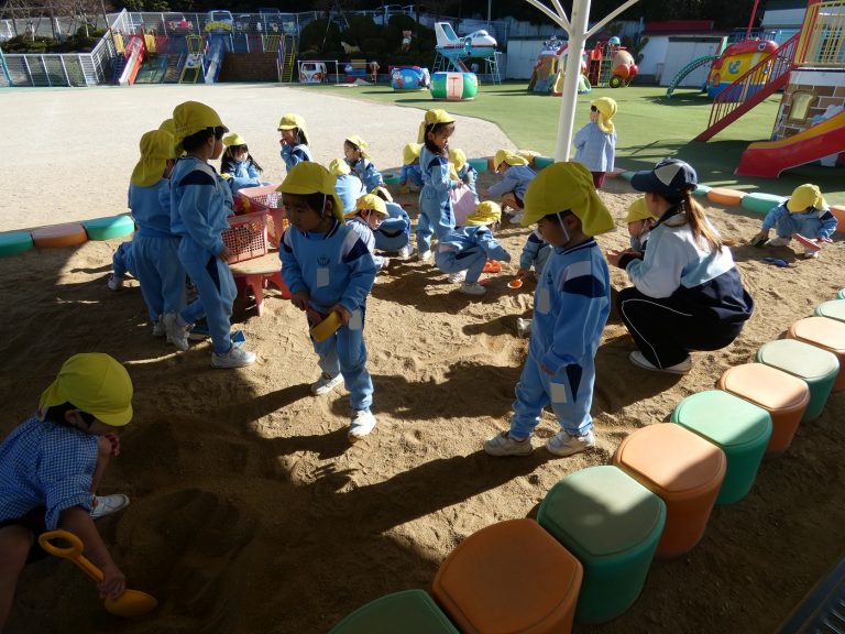 外遊び　⑦　年少組