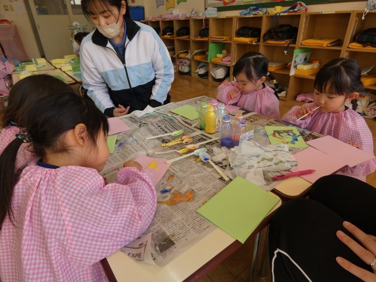 保育の様子　⑭　もも組