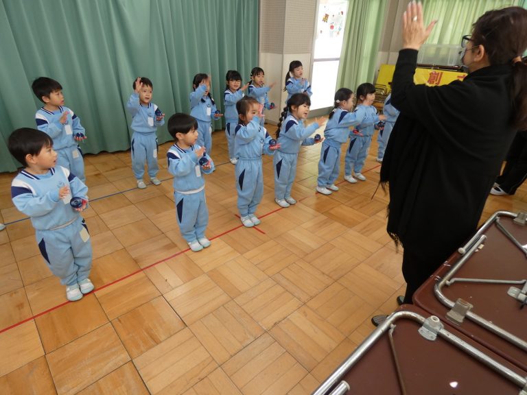 音楽指導　⑧　さくら組