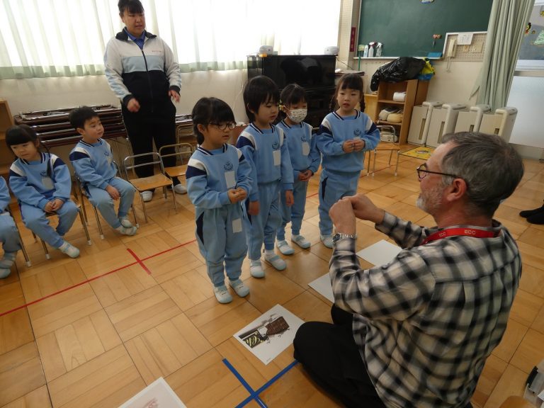 英語レッスン　⑫　さくら組