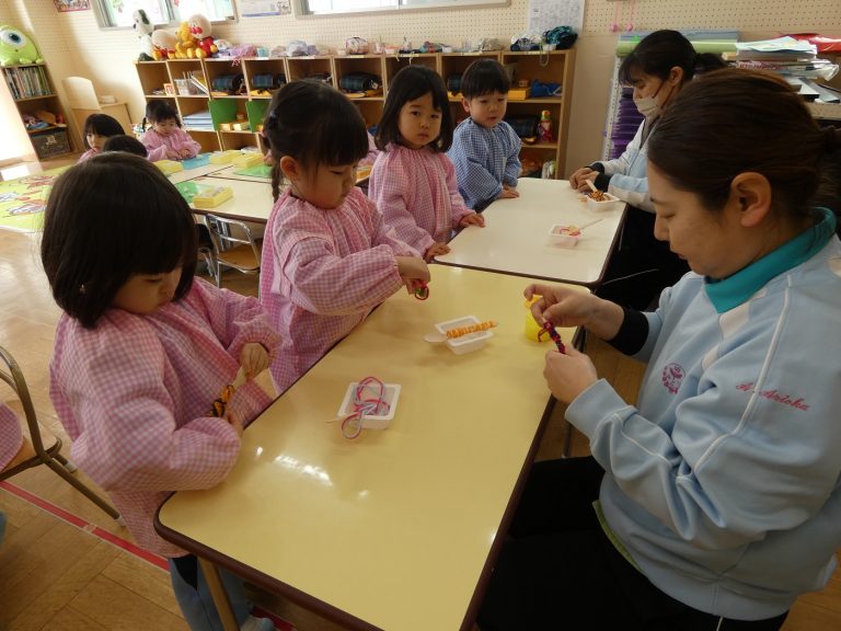 保育の様子　⑲　もも組