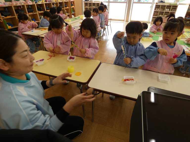 保育の様子　⑳　もも組