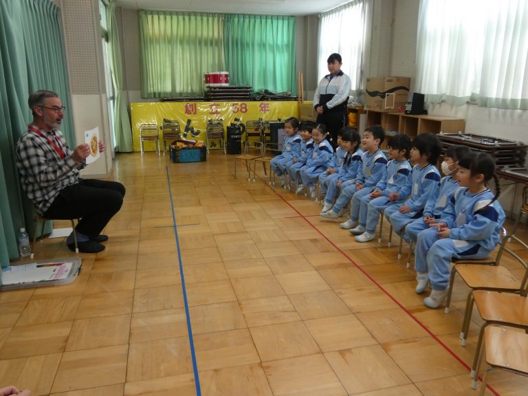 英語レッスン　⑨　さくら組