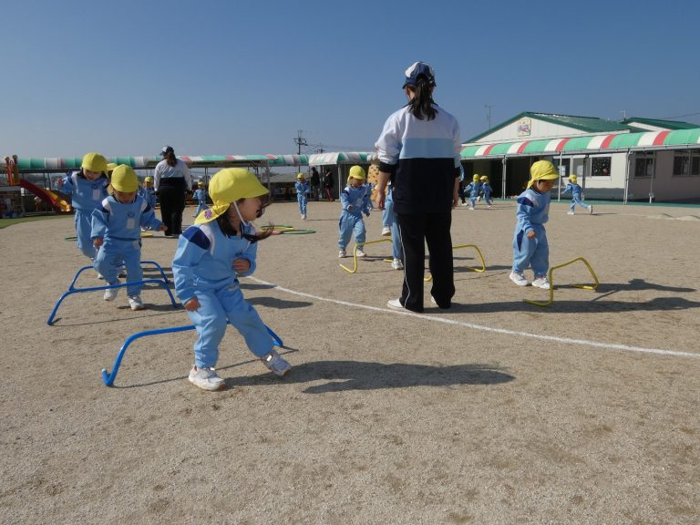 保育の様子　⑬　年少組