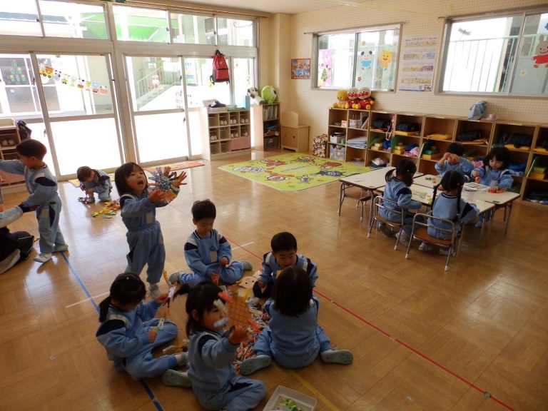 保育の様子　⑰　もも組