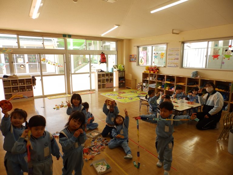 保育の様子　⑱　もも組