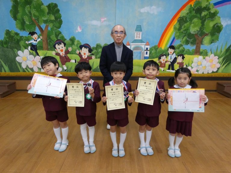 表彰式　①　年長組