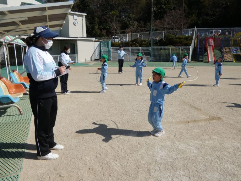 なわとび大会　⑪　れんげ組