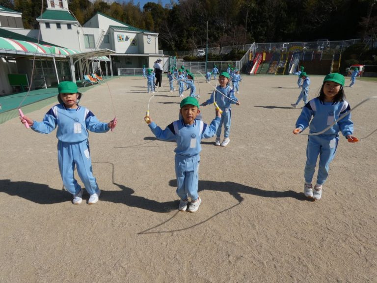 なわとび大会　⑫　れんげ組