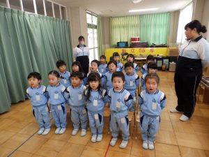 音楽指導　①　さくら組