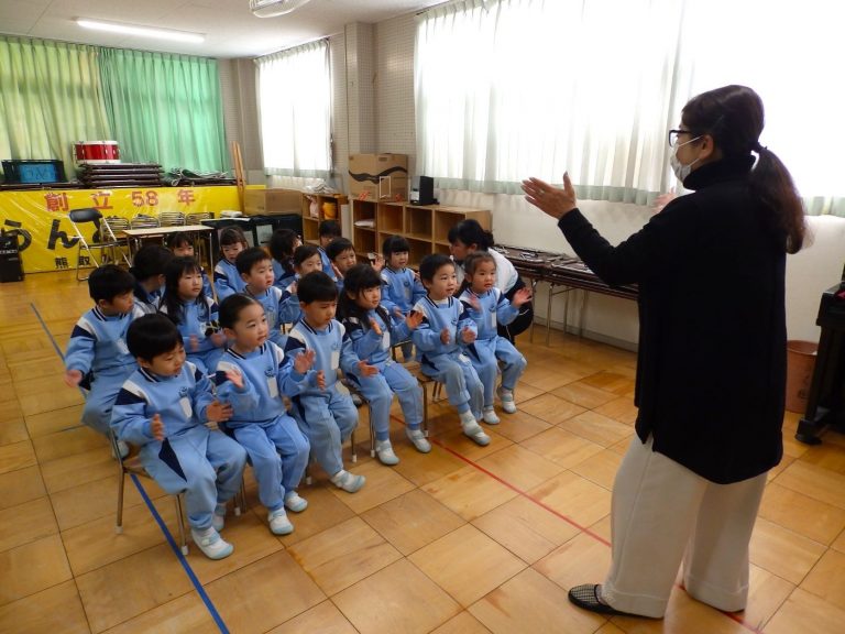 音楽指導　④　さくら組　