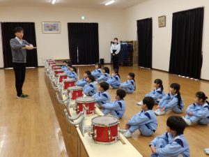 鼓笛指導　①　たけ組