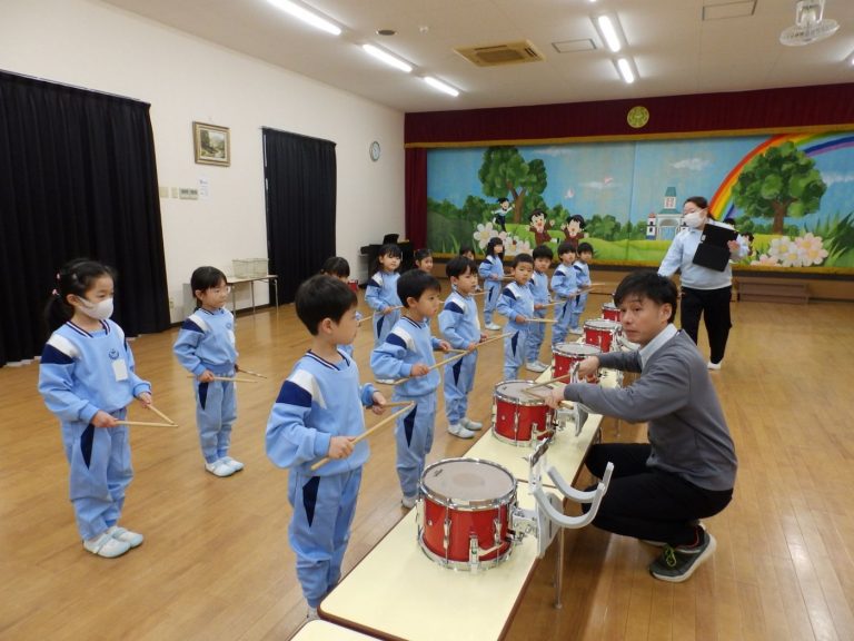 鼓笛指導　②　たけ組