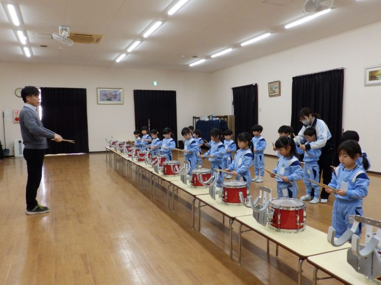 鼓笛指導　⑦　まつ組