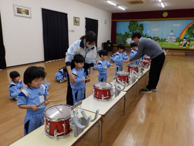 鼓笛指導　⑧　まつ組