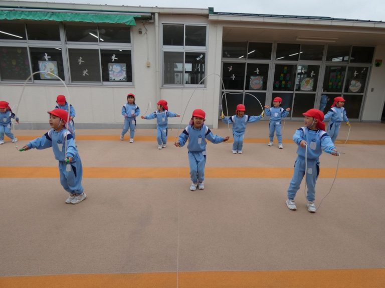 なわとび大会　⑦　まつ組