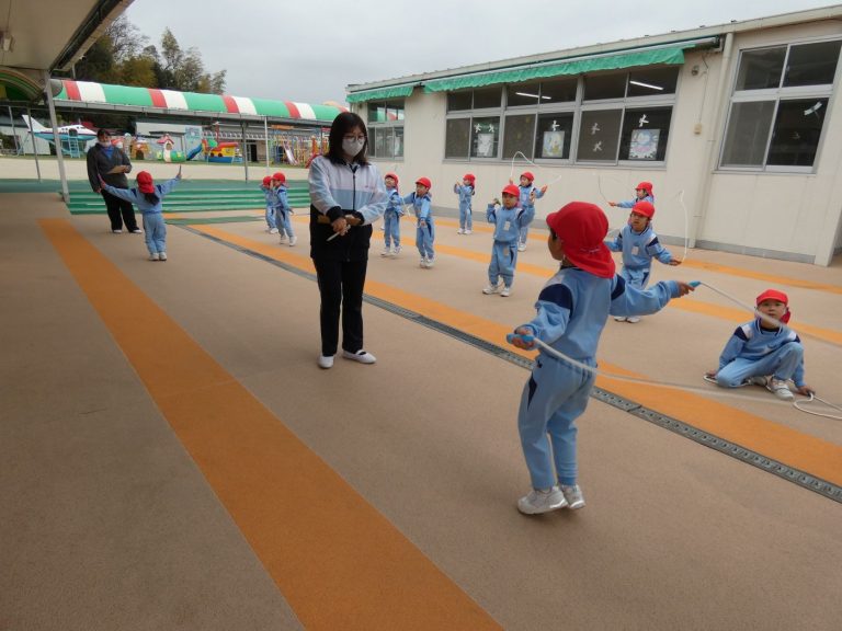 なわとび大会　⑧　まつ組