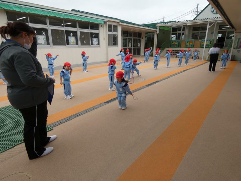 なわとび大会　⑨　まつ組