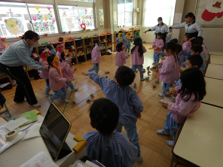 保育の様子　⑮　年少組