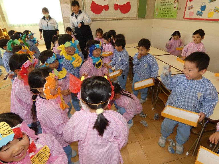 保育の様子　⑯　年少組