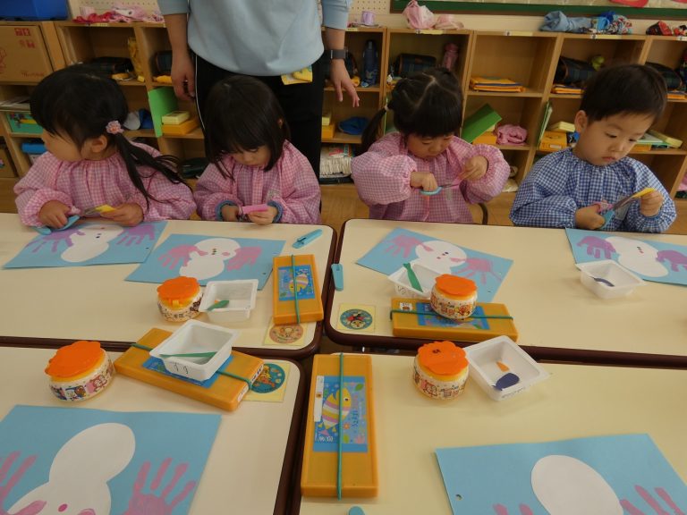 保育の様子　⑩　もも組