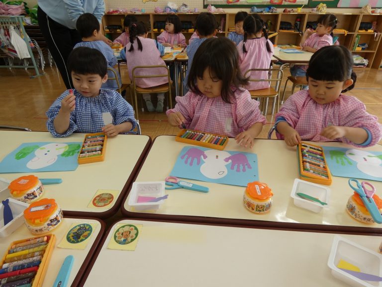 保育の様子　⑫　もも組