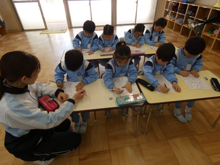 クラブの様子　④　硬筆クラブ