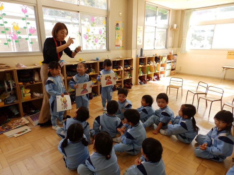 英語レッスン　⑩　さくら組