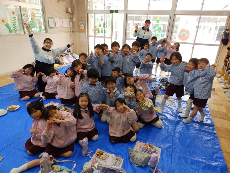 お弁当の様子　①　すみれ組