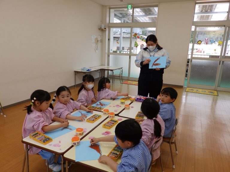 絵画クラブ　⑨　年少組