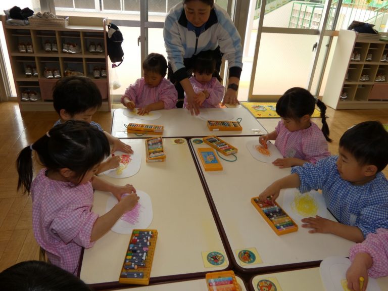 保育の様子　⑫　もも組