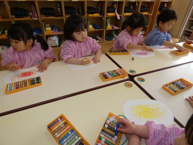 保育の様子　⑭　もも組