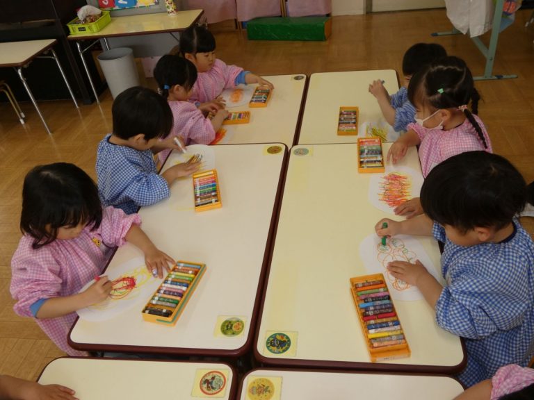 保育の様子　⑮　もも組