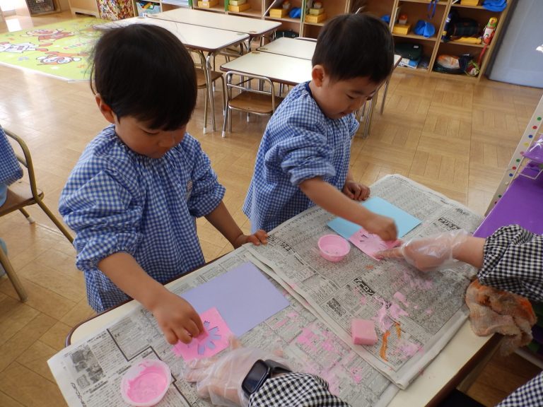 保育の様子　⑯　もも組