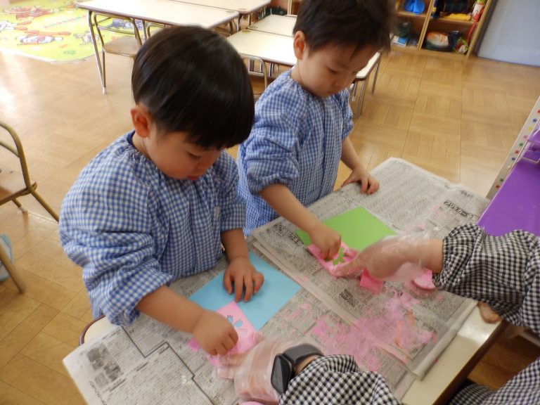 保育の様子　⑰　もも組