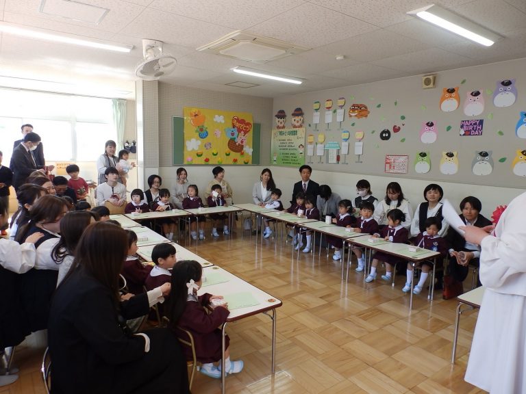 第５９回　入園式　⑫　さくら組