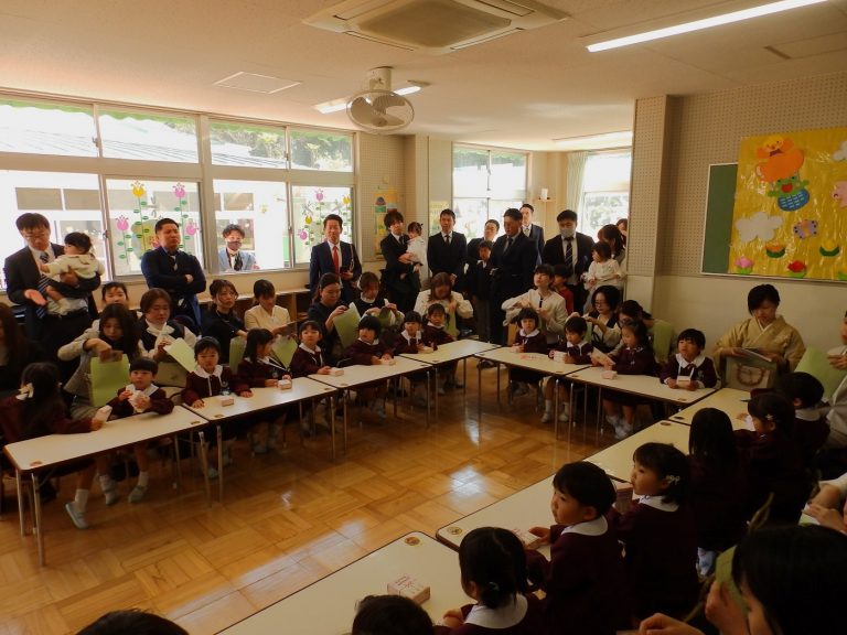 第５９回　入園式　⑬　さくら組