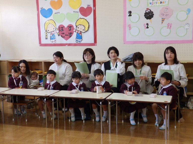 第５９回　入園式　⑰　ばら組