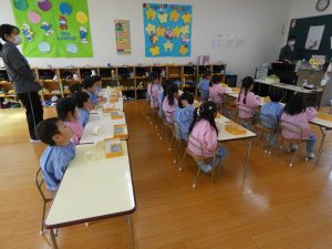 保育の様子　①　たけ組